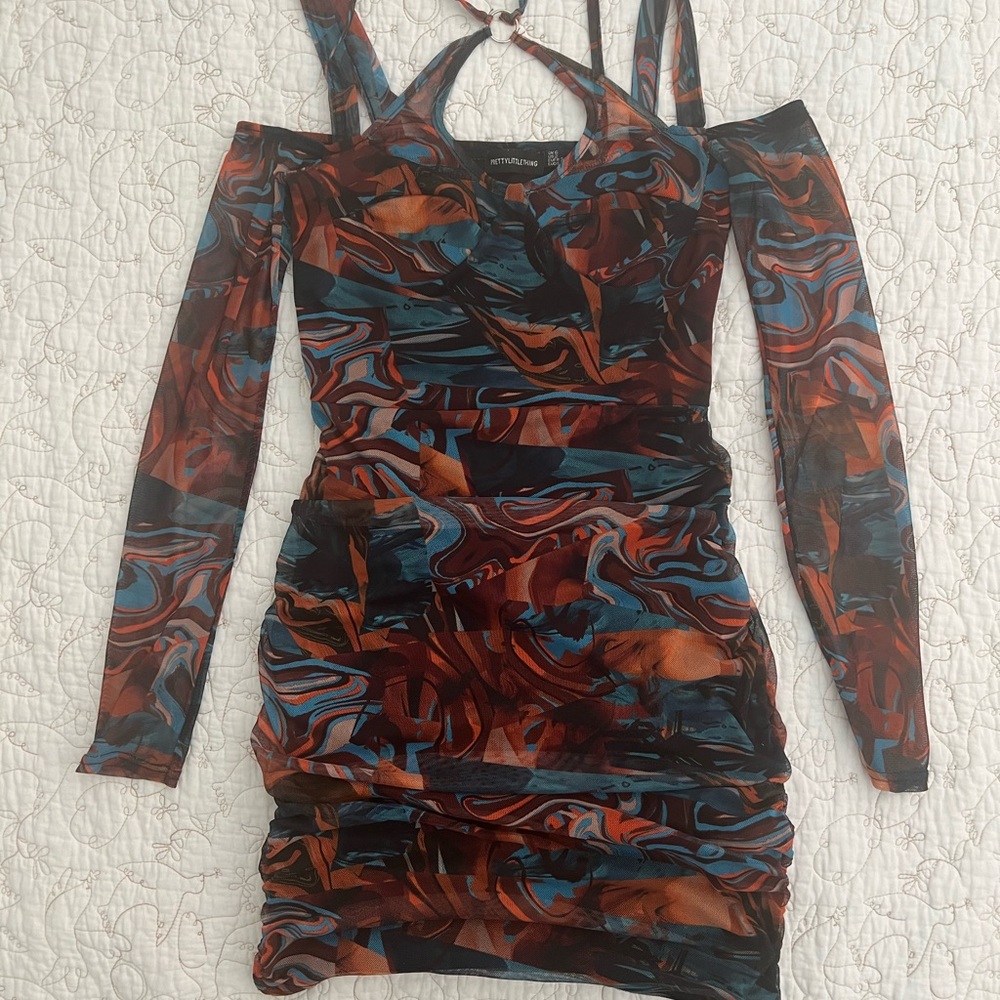 Pretty little thing body con dress